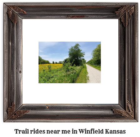 trail rides near me in Winfield, Kansas